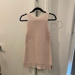All Saints Pink Sweater Tank